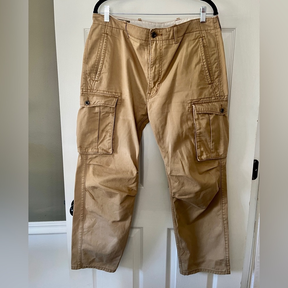 Men's Tan Levi’s Workpants Cargo Pants 34x30